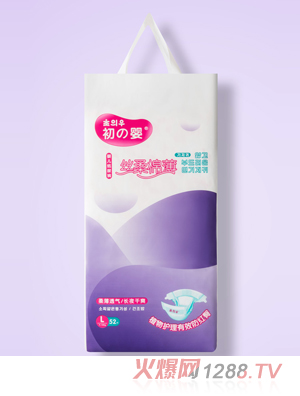 初之婴丝柔棉薄婴儿纸尿裤L52