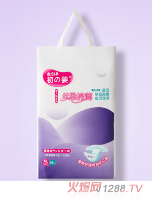 初之婴丝柔棉薄婴儿纸尿裤XL44