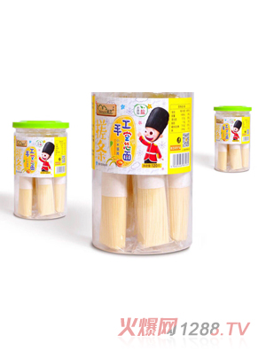 能芝手工小米蛋黄空芯面120克
