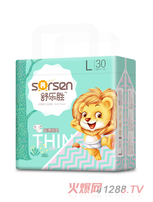 舒乐胜环腰婴儿纸尿裤小包L30