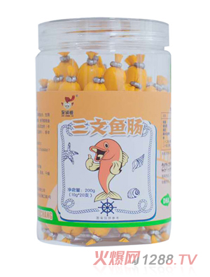 至祯爱三文鱼肠200g