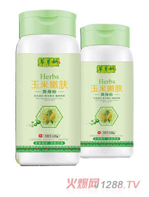 萃草妍玉米嫩肤爽身粉 120ml