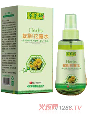 萃草妍蛇胆花露水 120ml