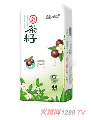 婆婆·妈妈天然茶籽纸尿裤XXL44