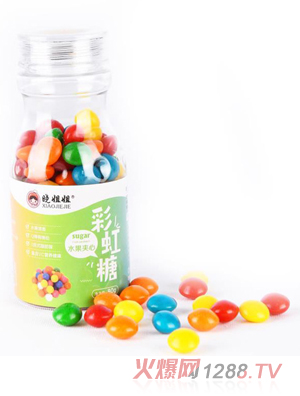 晓姐姐水果夹心彩虹糖