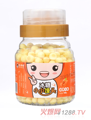 晓姐姐冰糖小小馒头胡萝卜味