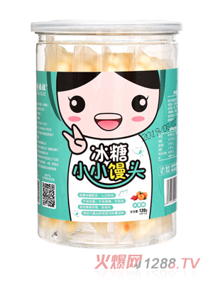 晓姐姐大罐独立包装冰糖小小馒头水果味