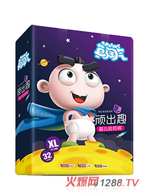 真淘气拉拉裤