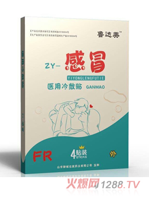 鲁达美医用冷敷贴-风热感冒