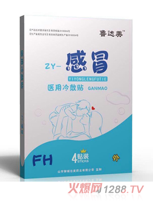 鲁达美医用冷敷贴-风寒感冒