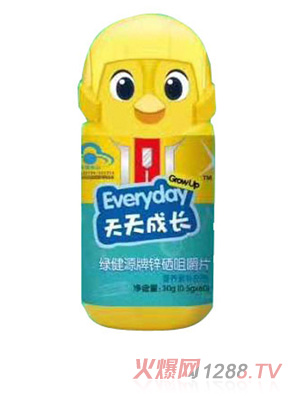 绿健园天天成长锌硒咀嚼片