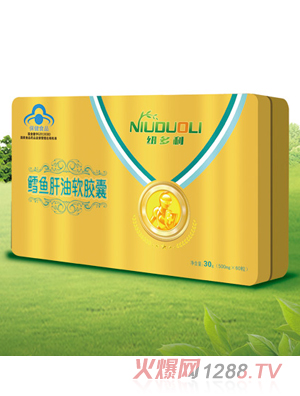 纽多利鳕鱼肝油软胶囊