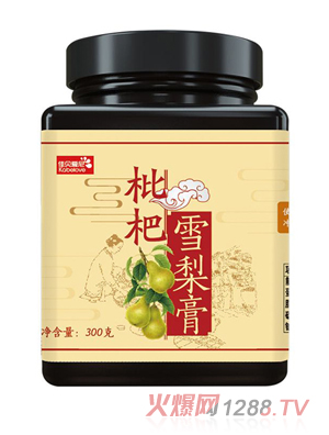佳贝爱尼枇杷雪梨膏