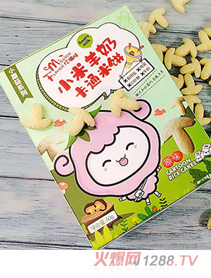 亿滋味小米羊奶卡通米饼 原味