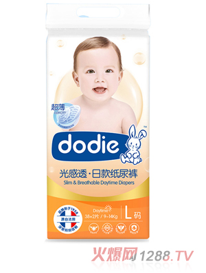 dodie光感透日款纸尿裤