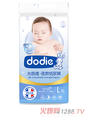 dodie光感透夜款纸尿裤