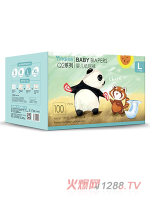 茵奇Q2系列婴儿纸尿裤L100