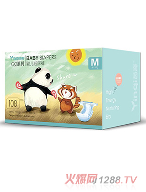 茵奇Q2系列婴儿纸尿裤M108