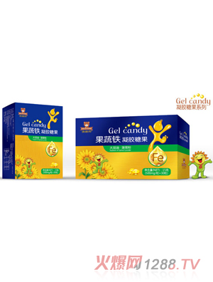 浩德邦果蔬铁凝胶糖果