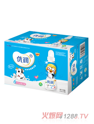优润乳酸菌饮品 200 ml原味 平箱