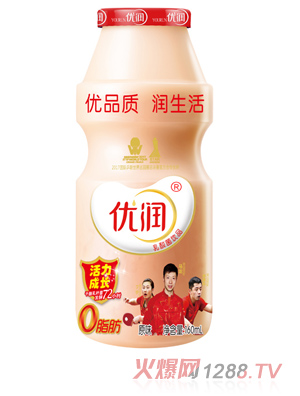 优润乳酸菌饮品160ml瓶装