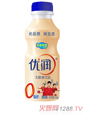 优润乳酸菌饮品 340g 开盖有奖版