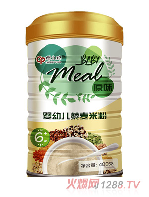 樱之粹婴幼儿藜麦米粉听装原味