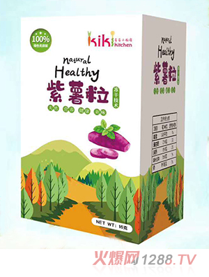 奇奇小厨房紫薯粒