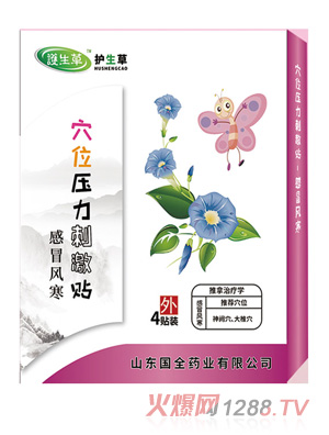 护生草穴位压力刺激贴-感冒风寒