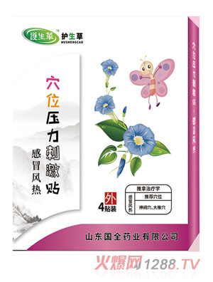 护生草穴位压力刺激贴-感冒风热