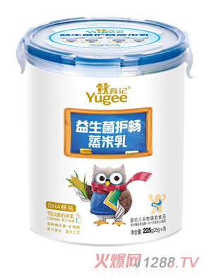育记益生菌护畅蒸米乳-DHA核桃225克乐扣装