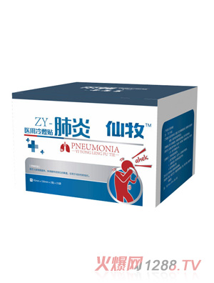 仙牧医用冷敷贴-肺炎