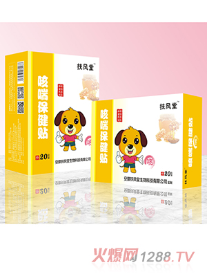 扶风堂咳喘保健贴 喘