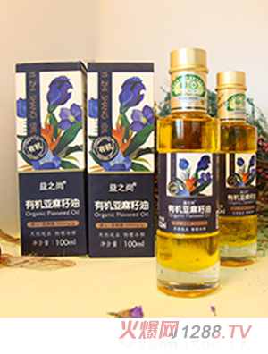 益之尚有机亚麻籽油100ml