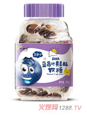萃润元蓝莓叶黄素酯软糖 蓝莓味