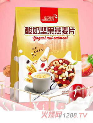 佳贝爱尼酸奶坚果燕麦片