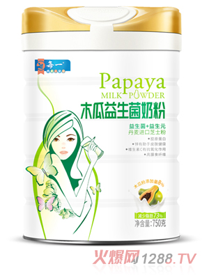 每一木瓜酵素益生菌奶粉