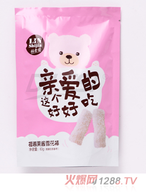 林食佳椰蓉果酱夹心果酱雪花棒