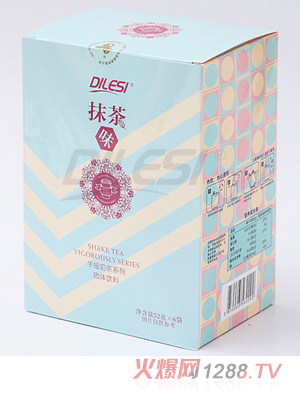 迪乐斯52g手摇奶茶 抹茶味