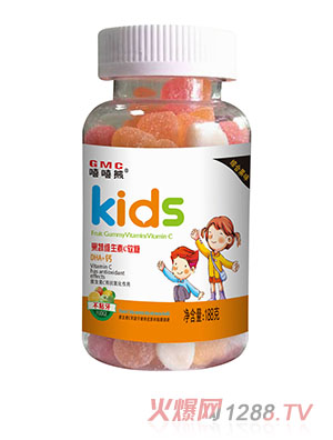 嘻嘻熊果蔬维生素C软糖-DHA+钙