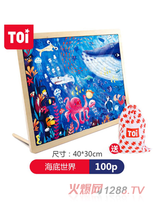 TOI 100片拼图-海底世界
