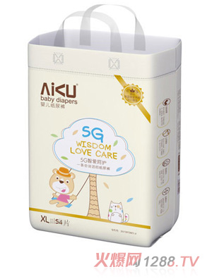 嗳酷5G学步裤-XL-54