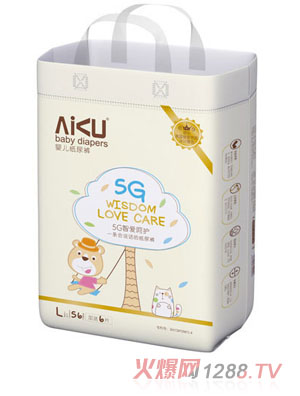 嗳酷5G纸尿裤-L-56