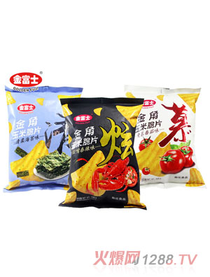 金富士70克金角玉米脆片