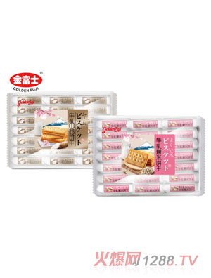金富士350克牛乳山药饼干