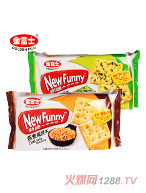 金富士新趣咸饼干200g