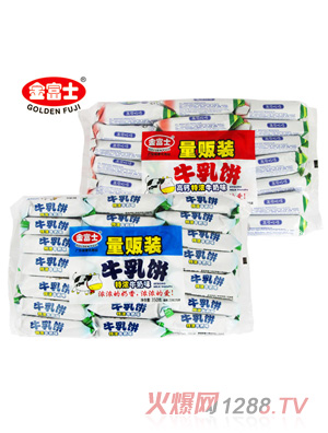金富士量贩装牛乳饼干350g