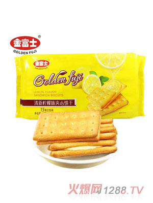 金富士320克夹心饼干