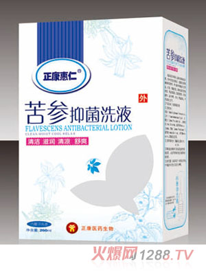 正康惠仁黄柏抑菌洗液260毫升