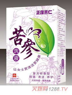 正康惠仁苦参洗液260ml